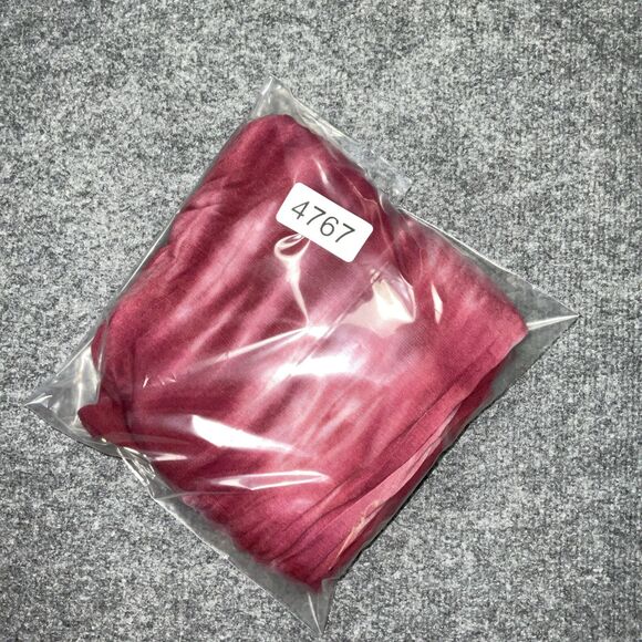 Janette Plus Blouse Womens 2XL Red Tie Dye Casual Tunic Lace Trim Flowy - Picture 7 of 7